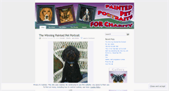 Desktop Screenshot of petportraitsforcharity.wordpress.com