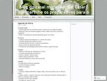 Tablet Screenshot of icasamento.wordpress.com