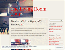 Tablet Screenshot of livingroomtour.wordpress.com