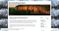 Desktop Screenshot of discoverburlingtonontario.wordpress.com