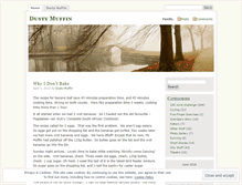 Tablet Screenshot of dustymuffin.wordpress.com
