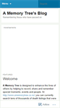 Mobile Screenshot of amemorytree.wordpress.com
