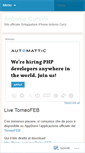 Mobile Screenshot of antoniocurci.wordpress.com