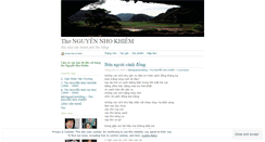 Desktop Screenshot of nhokhiem.wordpress.com