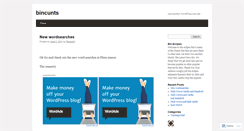 Desktop Screenshot of bineclipes.wordpress.com