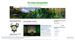Desktop Screenshot of ozmapolitan.wordpress.com