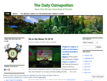 Tablet Screenshot of ozmapolitan.wordpress.com