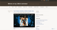 Desktop Screenshot of bikinisontop182.wordpress.com