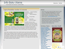 Tablet Screenshot of bukutama.wordpress.com