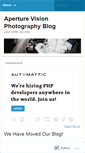 Mobile Screenshot of aperturevision.wordpress.com