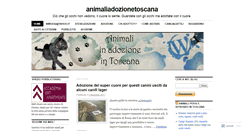 Desktop Screenshot of animaliadozionetoscana.wordpress.com