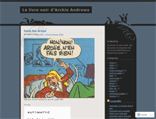 Tablet Screenshot of antiarchie.wordpress.com