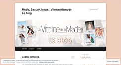 Desktop Screenshot of lavitrinedelamode.wordpress.com