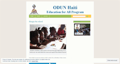 Desktop Screenshot of odunhaiti.wordpress.com