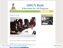 Tablet Screenshot of odunhaiti.wordpress.com