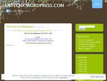 Tablet Screenshot of entechx.wordpress.com
