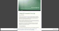 Desktop Screenshot of erikbase.wordpress.com