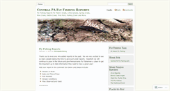 Desktop Screenshot of centralpaflyfishing.wordpress.com