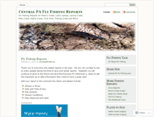 Tablet Screenshot of centralpaflyfishing.wordpress.com