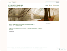 Tablet Screenshot of myfreeminecraft.wordpress.com