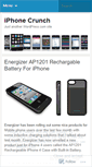Mobile Screenshot of iphonecruncher.wordpress.com
