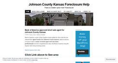 Desktop Screenshot of johnsoncountyforeclosurehelp.wordpress.com