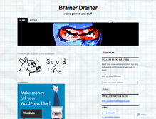 Tablet Screenshot of brainerdrainer.wordpress.com