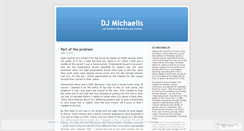 Desktop Screenshot of djmichaelis.wordpress.com