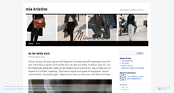 Desktop Screenshot of miaullee.wordpress.com