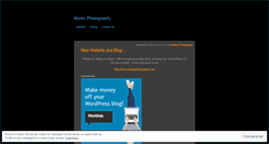 Desktop Screenshot of morbyphotography.wordpress.com