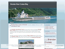 Tablet Screenshot of brendanrivercruises.wordpress.com