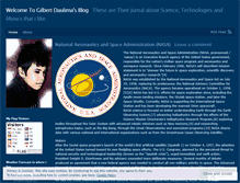 Tablet Screenshot of gilbertdlima.wordpress.com