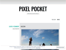 Tablet Screenshot of pixelpocket.wordpress.com