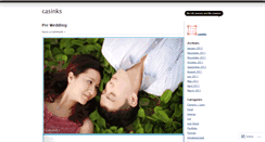 Desktop Screenshot of casinks.wordpress.com