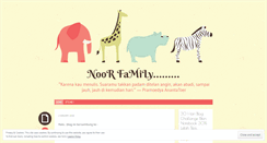 Desktop Screenshot of noorfamily.wordpress.com