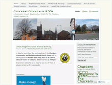 Tablet Screenshot of chuckerycommunitynwgroup.wordpress.com