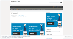 Desktop Screenshot of hyperiontech.wordpress.com
