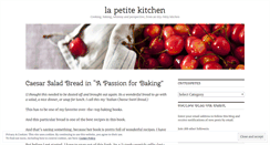 Desktop Screenshot of lapetitekitchen.wordpress.com