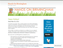 Tablet Screenshot of handsonbirmingham.wordpress.com