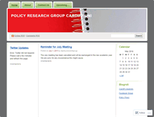 Tablet Screenshot of cfpolicyresearchgroup.wordpress.com