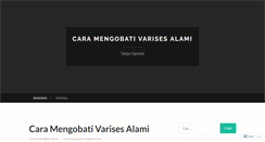 Desktop Screenshot of caramengobativarisesalami.wordpress.com