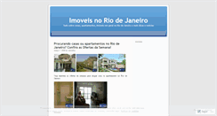 Desktop Screenshot of imoveisriodejaneiro.wordpress.com