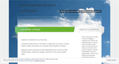 Desktop Screenshot of gretaelanuvolaassociazione.wordpress.com