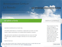 Tablet Screenshot of gretaelanuvolaassociazione.wordpress.com