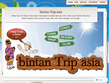 Tablet Screenshot of bintantrip.wordpress.com