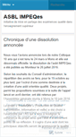 Mobile Screenshot of impeqes.wordpress.com