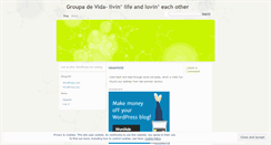 Desktop Screenshot of groupadevida.wordpress.com