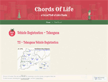 Tablet Screenshot of cha9chords.wordpress.com
