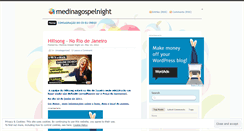 Desktop Screenshot of medinagospelnight.wordpress.com