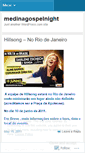 Mobile Screenshot of medinagospelnight.wordpress.com